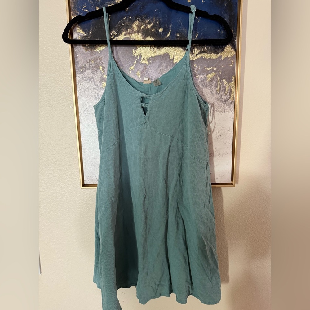 Roxy Seafoam Green mini dress
